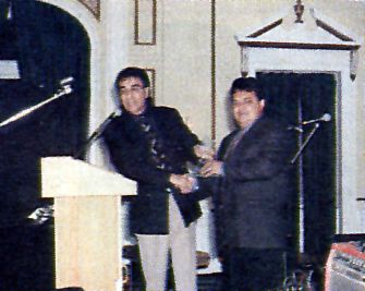 L-R: Lawrence Joseph, Chief Archie Campbell, English River Dene Nation