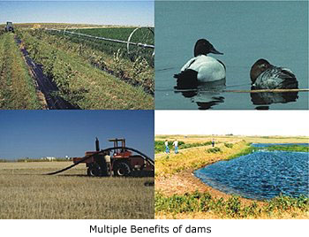 Multiple benefits
of
dams