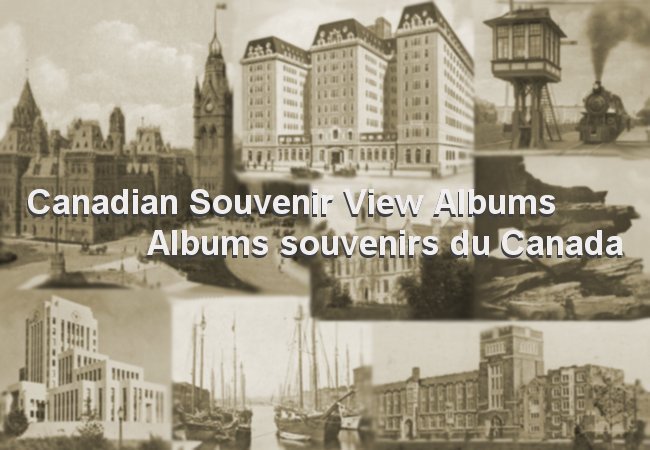 Canadian Souvenir View Albums / Albums souvenirs du Canada
