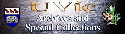 UVic Archives and Special Collections