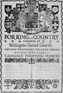 Wellington United Church Honour Roll