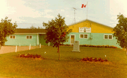 Home of Royal Canadian Legion branch #17 Wellington 1961-1982