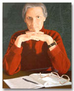 Suzanne Joubert,  Autoportrait au cahier, 1999