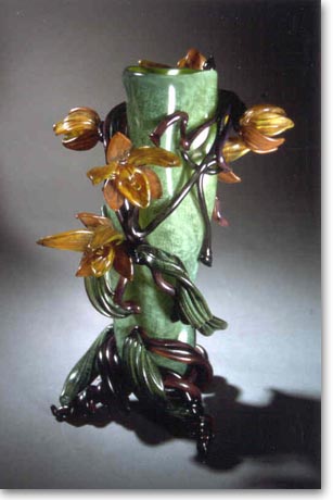 Flowering Vine Vessel