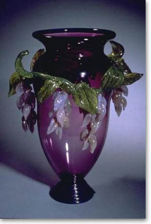 Wisteria Vase