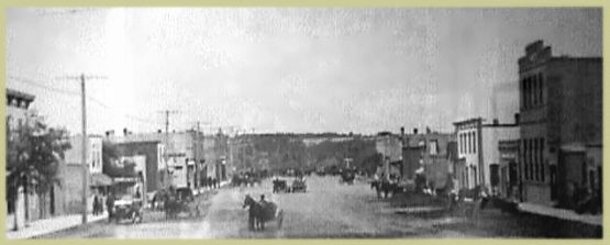 The downtown in the past