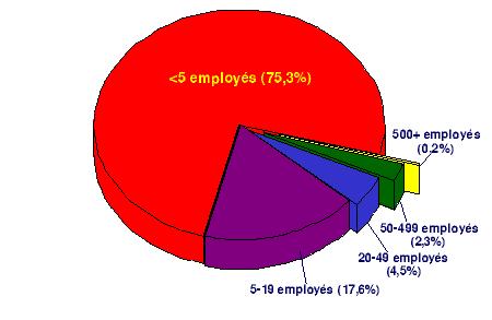 Figure 1 : Le secteur canadien des entreprises