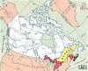 Carte : 1867 Canada