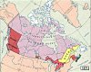 Carte : 1871 Canada