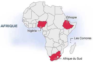 Carte: Afrique