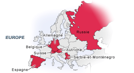 Carte : Europe