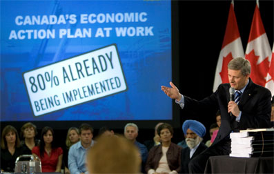 Photo : PM Stephen Harper