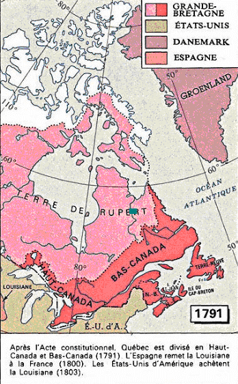 Link: Map: 1791 - Canadian Confederation