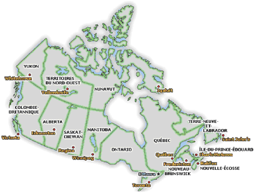 Link: Map of the provinces and territories