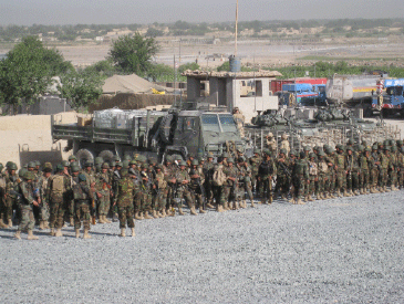 Photo: Afghanistan army battalion 
