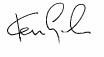 Kevin G. Lynch signature