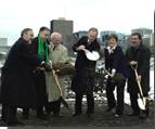 P.M. Chrtien at the official ground-breaking ceremony of the new War Museum, Ottawa, November 5, 2002  