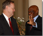 Prime Minister Chrtien and Abdoulaye Wade, President of the Republic of Senegal.