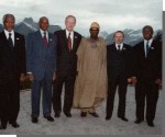 Prime Minister Chrtien with African Leaders and Secretary-General of the United Nations Kofi Annan (Kananaskis, June 27, 2002)