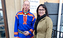 Le 14 mai 2013 - La ministre Aglukkaq en compagnie du président du Parlement sami de Suède