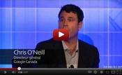 Chris O'Neill Directeur general Google Canada Visionnez le vidéo sur YouTube
