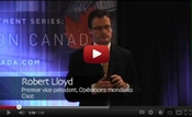 Robert Lloyd Premier vice-prèsident, Opèrations mondiales Cisco Visionnez le vidéo sur YouTube