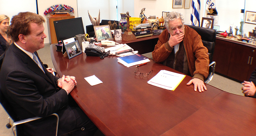 Le ministre Baird s’entretient avec le président de l’Uruguay