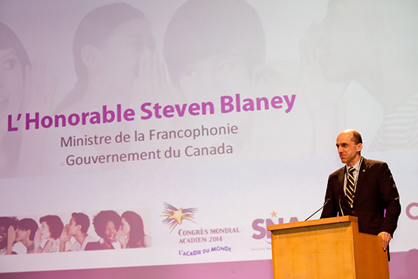 Minister Blaney Takes Part in Rencontres France-Acadie in Nantes