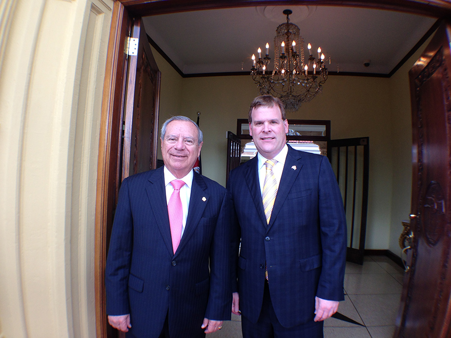 Baird Meets with Costa Rican Counterpart to Discuss Economic Relations