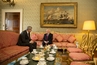PM Harper meets with Tanaiste, Eamon Glimore and President of Ireland, Michael Daniel Higgins before attending the G-8 summit in Northern Ireland