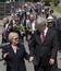 PM Harper attends a memorial service in Lac-Megantic