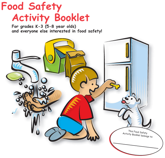 Title page - Food safety Activity Booklet