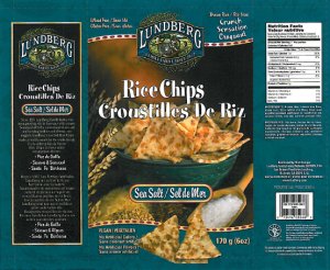 Lundberg Family Farms brand Sea Salt Rice Chips