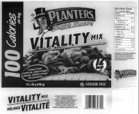 Planters Vitality Mix 100 Calories per bag