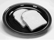 The Aggregate Format – Different Amounts of Food may be used to provide information for 2 slices of bread