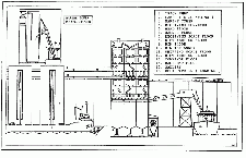 Illustration of a transfer elevator. Drawn by Mark Robinsion, Canadian Food Inspection Agency, 1989.