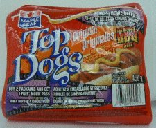 Maple Leaf Top Dogs - Saucisses fumées originales format BBQ