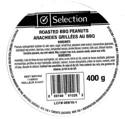 Selection - Arachides grillées au BBQ