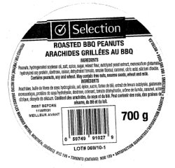 Selection - Arachides grillées au BBQ