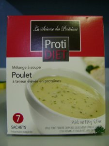 ProtiDiet Chicken High Protein Soup Mix - principal display panel