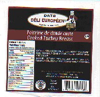Dats Déli Européen - Poitrine de dinde cuite