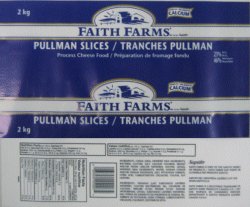 Faith Farms - Pullman Slices Process Cheese Food