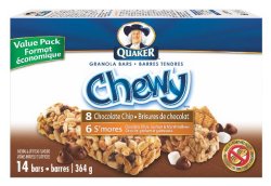 Quaker brand Chewy Granola Bars Value Packs