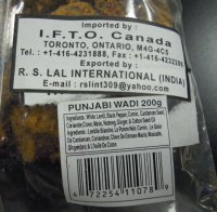 Punjabi wadi (200grams) - universal product code