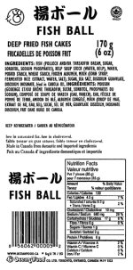 Ocean Food - Fish Ball – Fricadelles de poisson frit