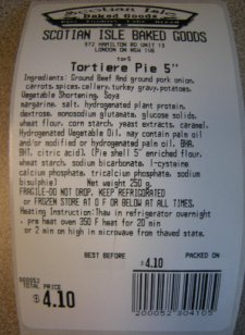 Scotian Isle - Tortiere Pie