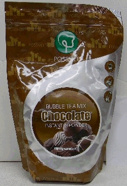 Bubble tea mix chocolate instant in powder