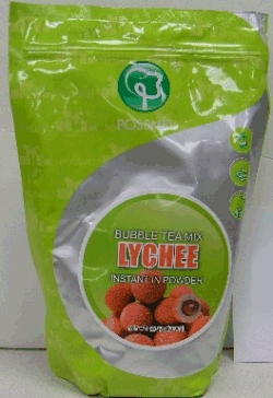 Bubble tea mix lychee instant in powder