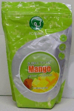 Bubble tea mix mango instant in powder