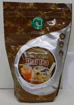 Bubble tea mix thai tea instant in powder